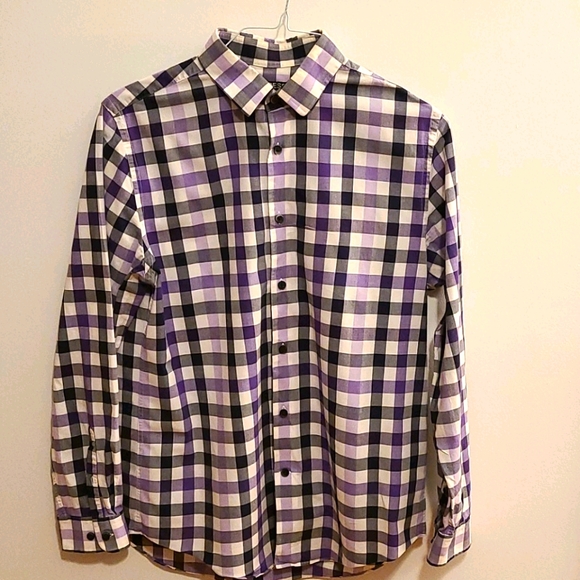 Express Other - Express Gingham button down shirt